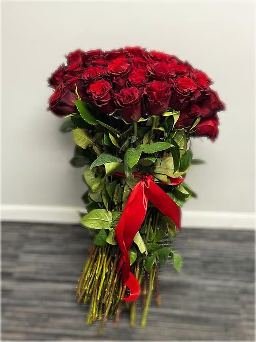 Luxury 50 Pink Roses