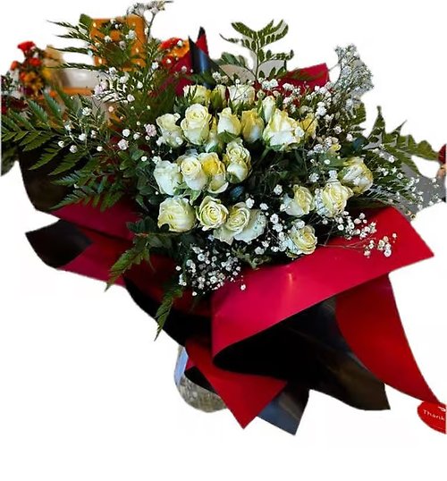 Eagles  Arranged in a Vase and wrapped up