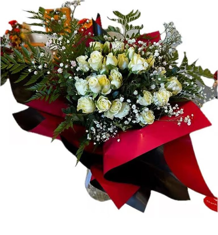 Eagles  Arranged in a Vase and wrapped up