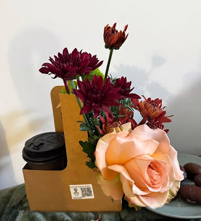 Wild Flowers and Starbucks Gift card