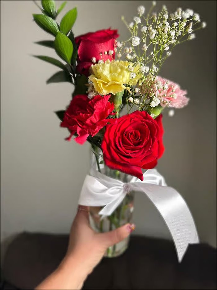 Blooming Harmony in a Vase