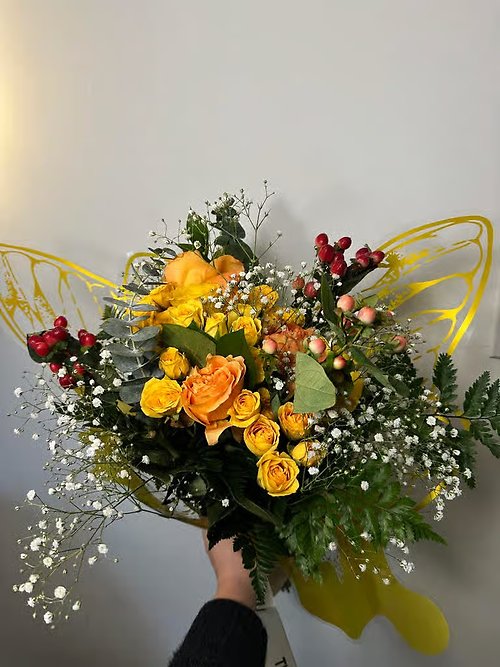Butterfly Bouquet Wrapping