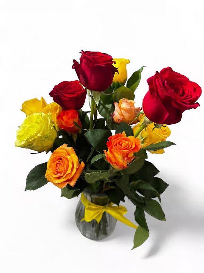 Roses in a Vase