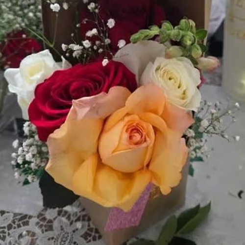 Mini Lux Rose Box